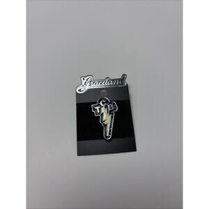 VNT Elvis Presley TCB Lapel Pin Lightning Bolt Takin' Care Of Business 1.25" NOS